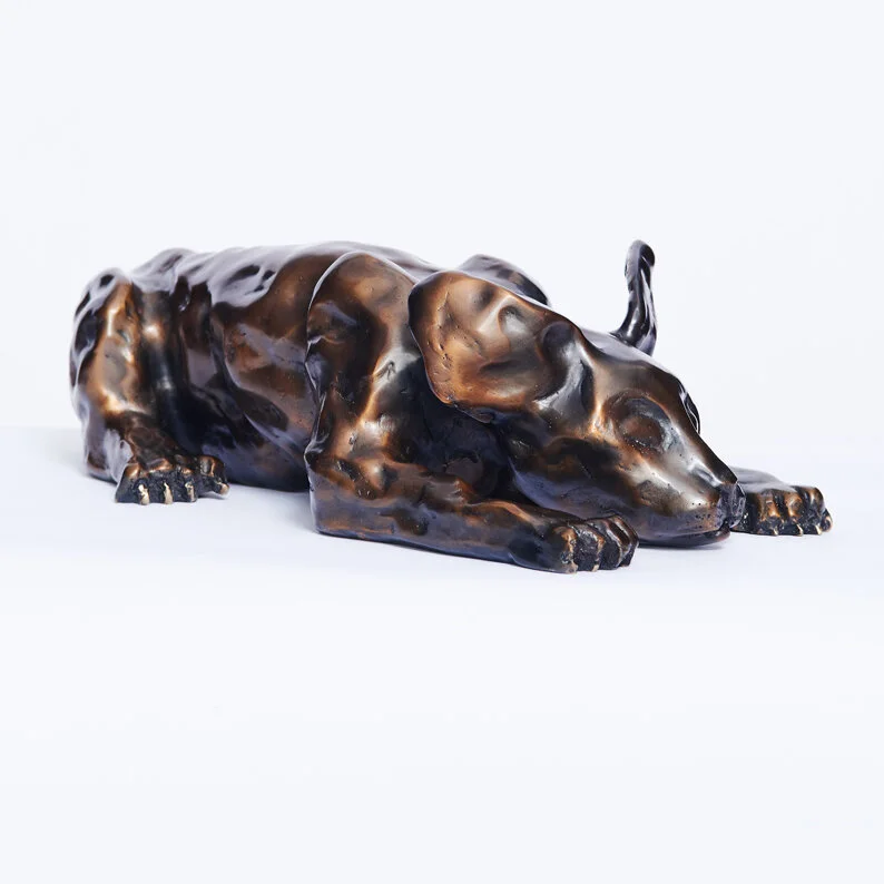 Bronze Cat Sculpture — MARK Z. DANIELEWSKI